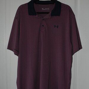 Under Armour Men's Heat Gear Loose Polo Shirt size 2XL